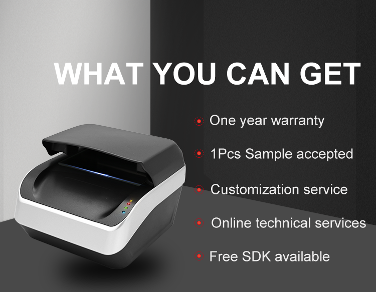 USB 2.0 ID Card Reader for Quick and Accurate International Identity Verification