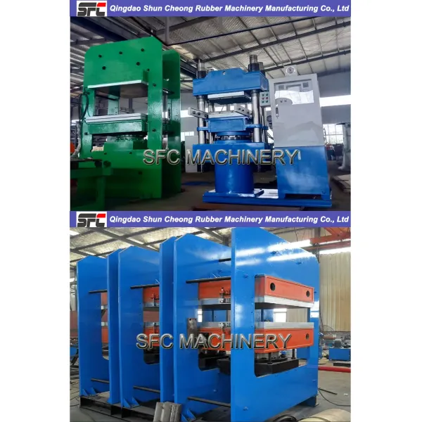 Semiautomatic Rubber Molding Press for Rubber Vulcanizing