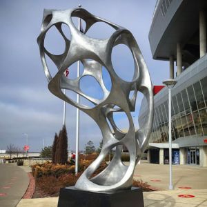 OEM Welcome Outdoor Metal Sculpture Antique Imitation Fashionable