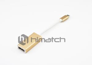 China 60Hz USB 3.1 Type C Cable Male To Displayport 1.2 Adapter Cable For Monitor / Projector on sale