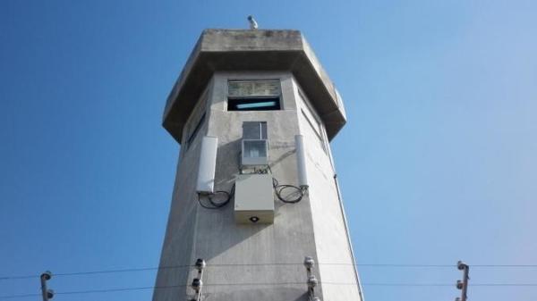 Quality Mobile Network Frequency Prison Cell Phone Jammers 100-300M Blocking Range for sale