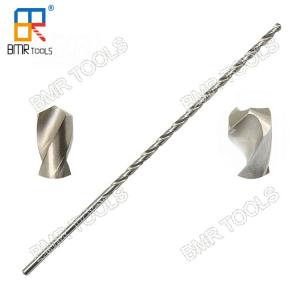 300mm extra long with 50mm shank length HSS 4241 bright finishing milling drill bit