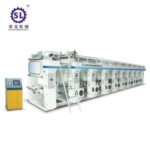 China 8 Color Rotogravure Printing Machine Computer Control Middle Speed wholesale