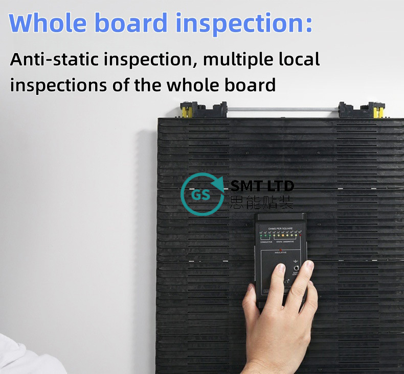 C-anti-static loading and unloading rack smt loading machine material frame material storage pcb turnover box-whole board inspection