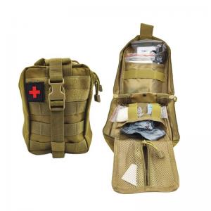 China Tactical Military First Aid Kit Backpack Outdoor Emergency Survival Gear Tool SOS 20cm wholesale