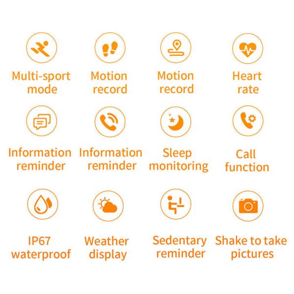 Waterproof Android 5.0 Bluetooth Smart Watch Phones Remote Photography 5V