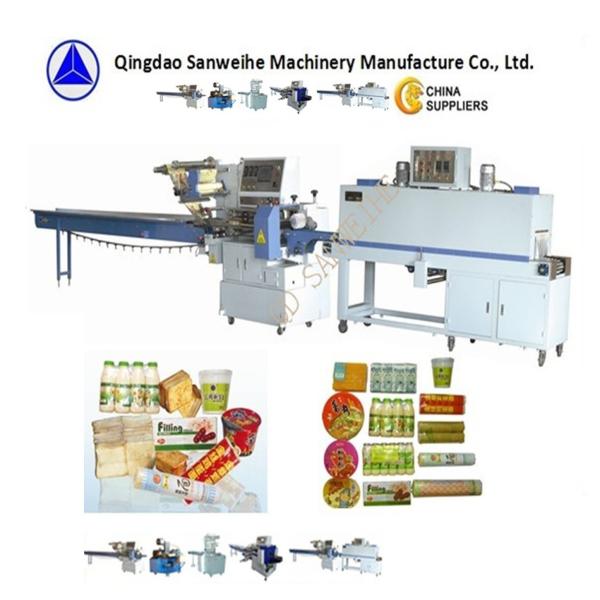 Quality Swd 2000 POF Full Sealing  Automatic Heat Shrink Packing Machine SWSF 590 for sale