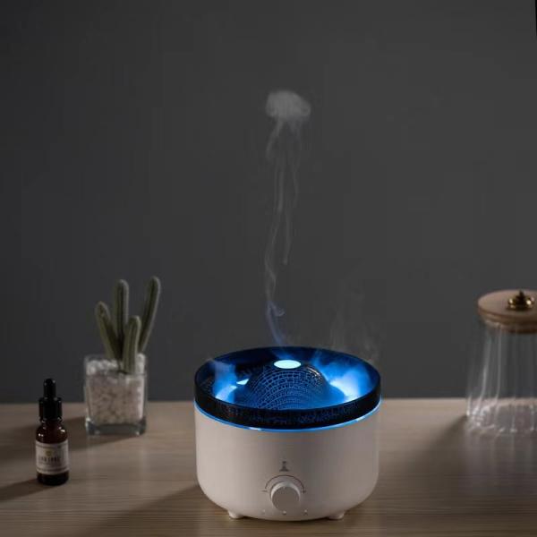 Quality Whisper Quiet Bedroom Humidifier With Smart Timer Flame Air Humidifier for sale