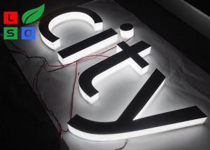 China Mirror Polished Depth 61mm Side Lit Channel Letters Customized Design wholesale