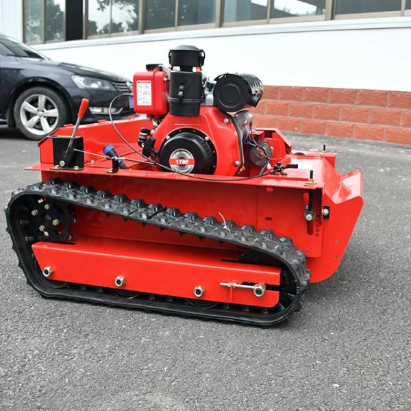 Quality Hammer Knife Flail Mower , Automatic Robot Lawnmower Remote Control for sale