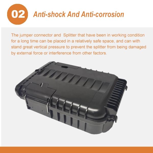 Outdoor IP65 16 Core FTTH FDB Fiber Optic Distribution Box