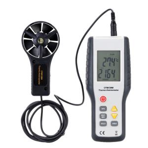 China High Quality Handheld Mini LCD Screen Display Digital Wind Speed Gauge Meter Measure Anemometer wholesale