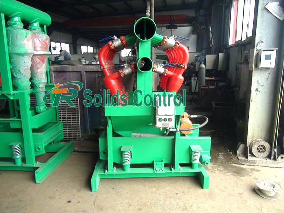 Mud desilter for sale Large Capacity Desander Desilter 15μM - 44μM For Oil And Gas Drilling