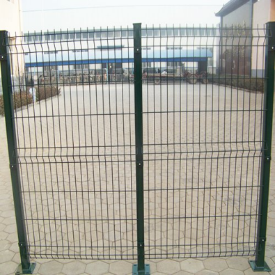 Powder Coating 1.23m V Mesh Security Fencing Triangle Bending