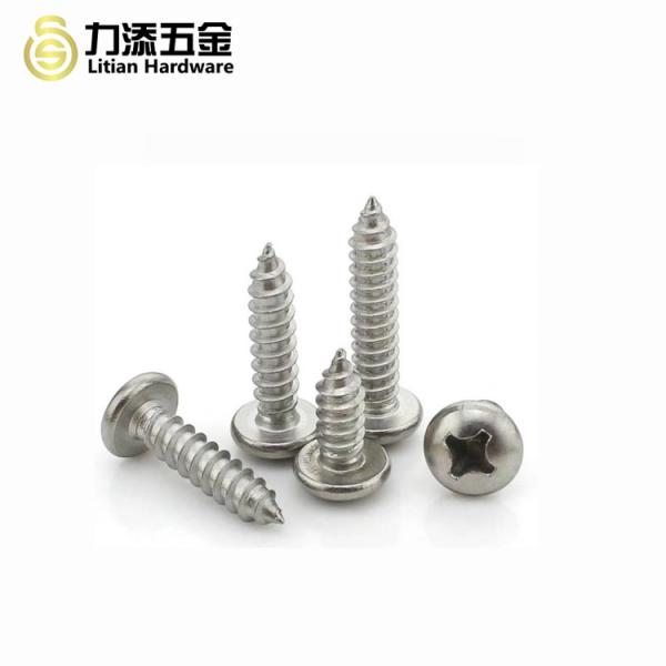 Antirust Metal Screw Fasteners , 316 Stainless Steel Self Tapping Screws