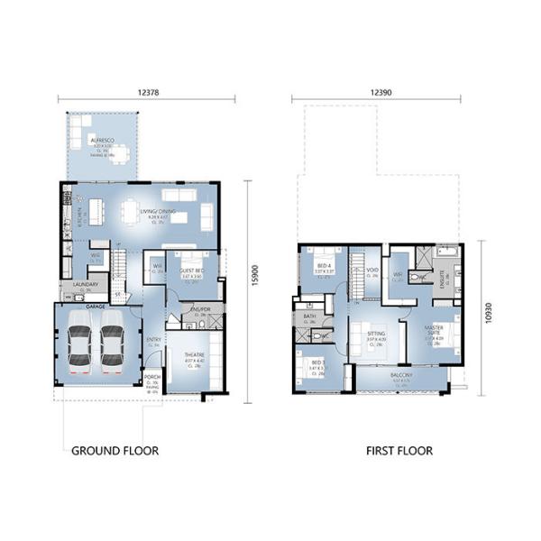 Luxury Prefab House Prefabricated Modern Villa With 4 Bedrooms And 3 Bathrooms