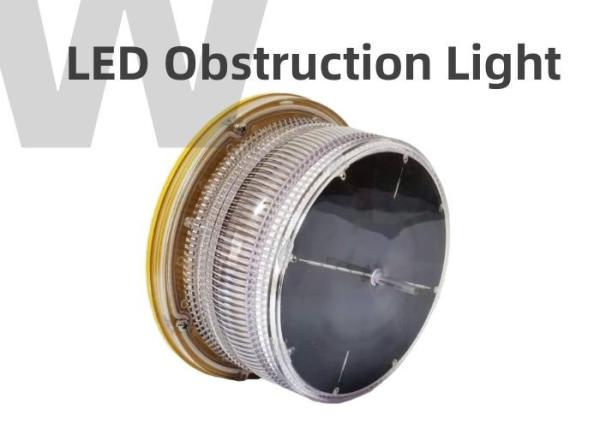Quality 3nm Marine Warning Light LED Navigation Solar Battery Powered for sale