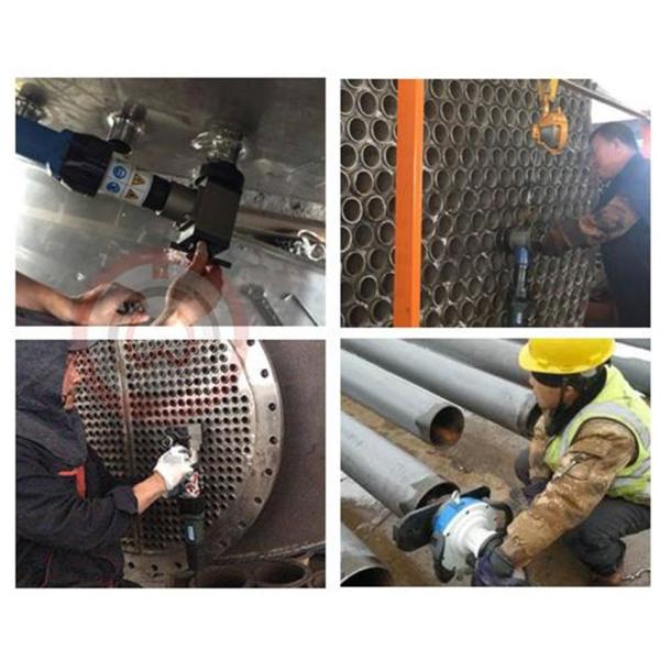 Internal Expansion Portable Pipe Beveling Machine Electric Chamfering