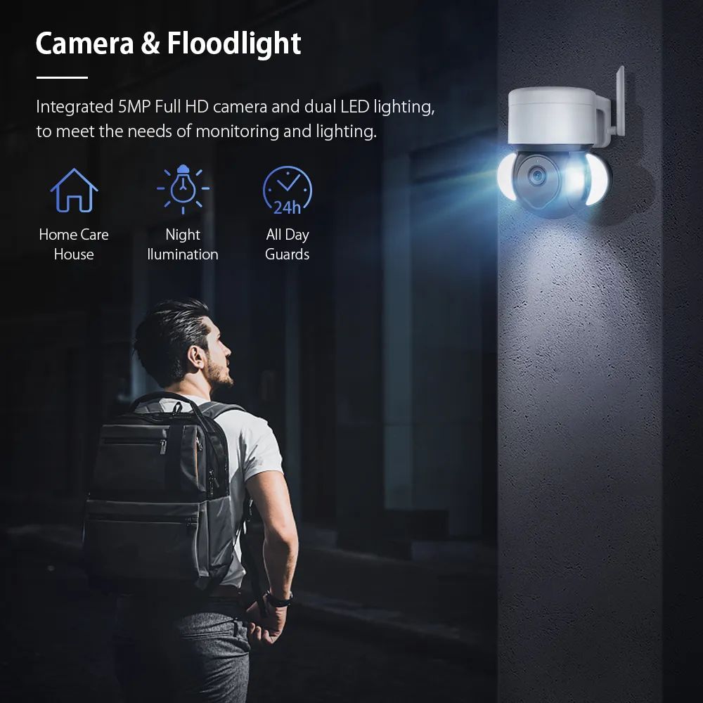 RoHS Multipurpose CCTV Camera For Home , 5MP Auto Tracking CCTV Camera
