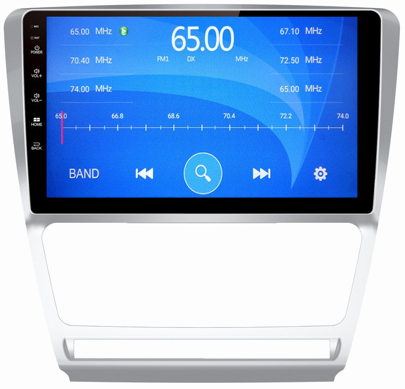 Ouchuangbo car radio gps navigation for Skoda Octavia 2007-2014 with Video bluetooth calculator android 6.0 system