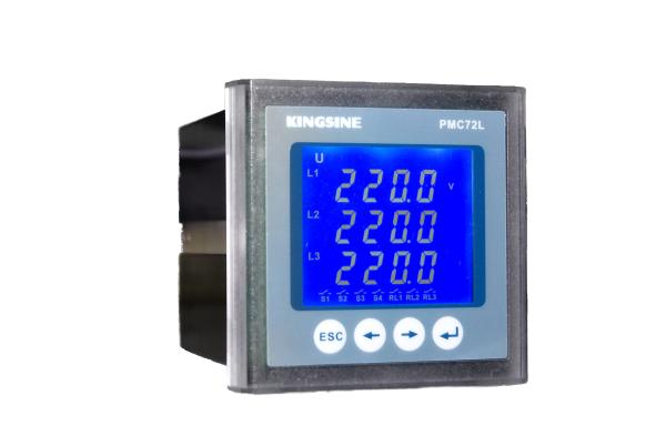 Quality Three-phase Multifunctional Power Meter / Monitoring Meter PMC72 for sale