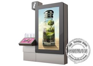 China OEM 65 22 Wayfinding Outdoor Digital Signage With PC AIO Touch Screen on sale