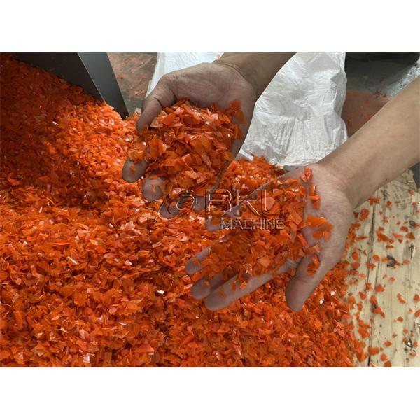 HDPE ABS Small Plastic Crusher 7.5KW Waste Plastic Crushing Machine