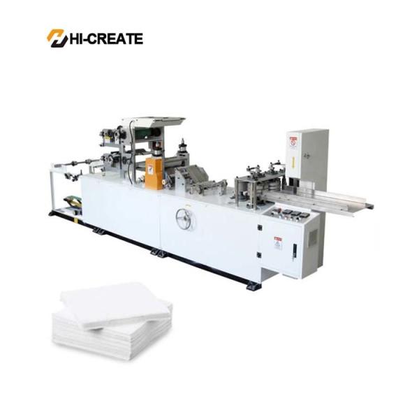 Quality 600pcs/min 3.6KW Napkin Paper Processing Machinery for sale