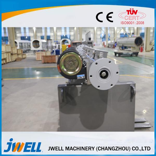 Quality PE WPC Plastic Extrusion Machine Simple Operation Heating Head Cut for sale