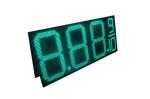 Gas Station LED Display Board with Brightness Control and 5000-8000cd/m2