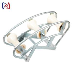 China C Series SHL150C Three Rollers Wire String Tools Cable Pulling Pulley Roller wholesale
