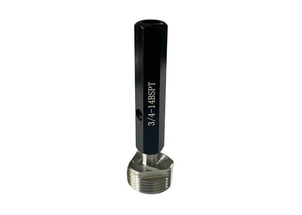 3/4-14 BSPT Thread Plug Gauge for Mechanical Connections and Sealing in British