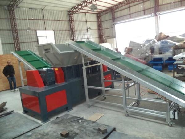 Movable HDD shredder, Two Shaft Hard Disk Shredder Machine Strong two shaft