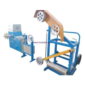 China High Speed Automatic Cable Coiling and wrapping machine Cross section Wire Fall line Equipment wholesale