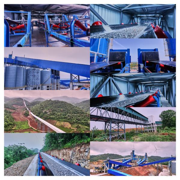 Crawler Stacker Conveyor Tracked Mobile Stacking Conveyor for Quarry & Mining