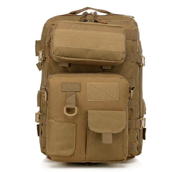40L Black Waterproof Customized Backpack for Soft Handle Outdoor Beach Activities