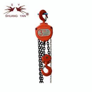 China 3 Ton HSZ-C Series Hook Hanging Small Chain Block wholesale