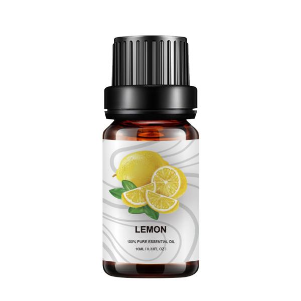 Quality Custom 100% Pure Lemon Essential Oil 5ml COA Aromatic Essential Oils ODM for sale