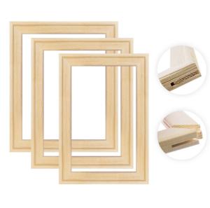 MDF Board Pine Canvas Stretcher Bars Kiln Dried Splinter Free For DIY Framing