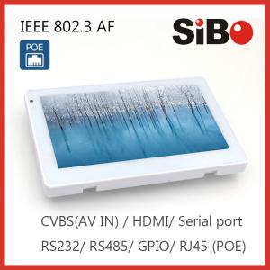 China 7 Inch Intelligent House Android Touch Panel PC With RJ45 POE Wifi wholesale
