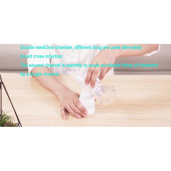 DC5V / 3V 2.6μm Portable Inhalation Machine Commercial Home Nebulizer Machine