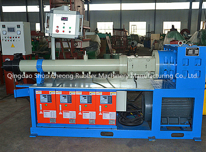 Silicone Rubber Vacuum Hose Machine / Rubber Extruder Machine