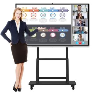 China 20 Touches Multi-Person Collaboration Interactive Panel wholesale