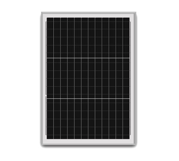 Quality Photovoltaic Polycrystalline Silicon Solar Cells 12 Volt 50 Watt For Street Light for sale