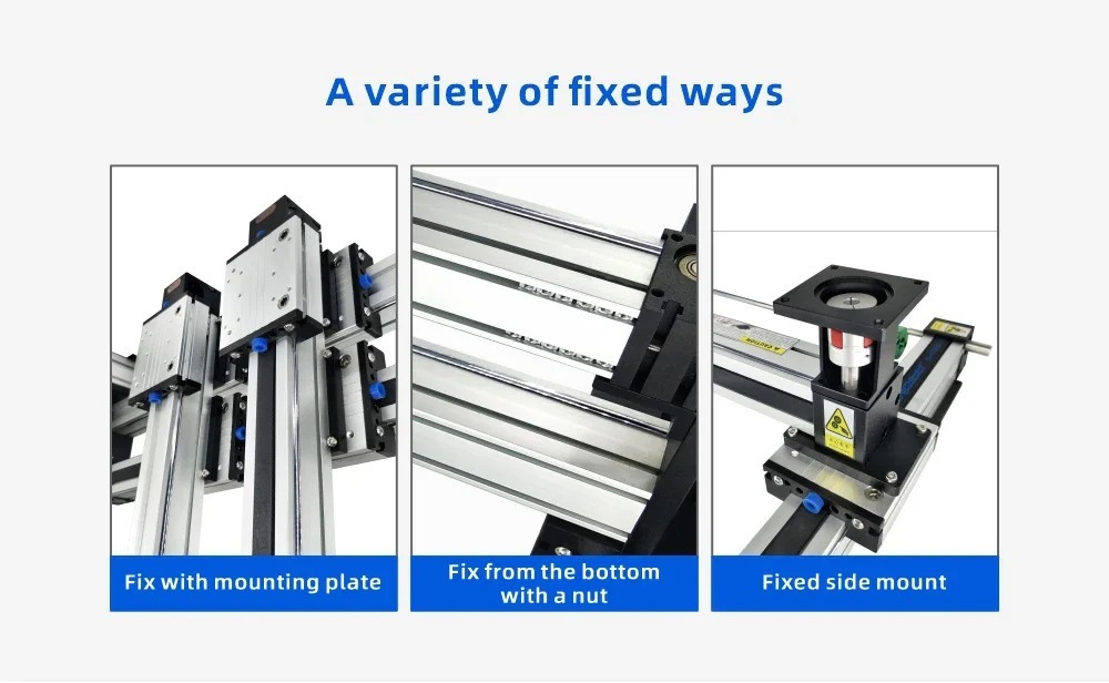 Precision And Performance Customized Stroke 50-4000mm XYZ 3-Axis CNC Gantry Robot Linear Module