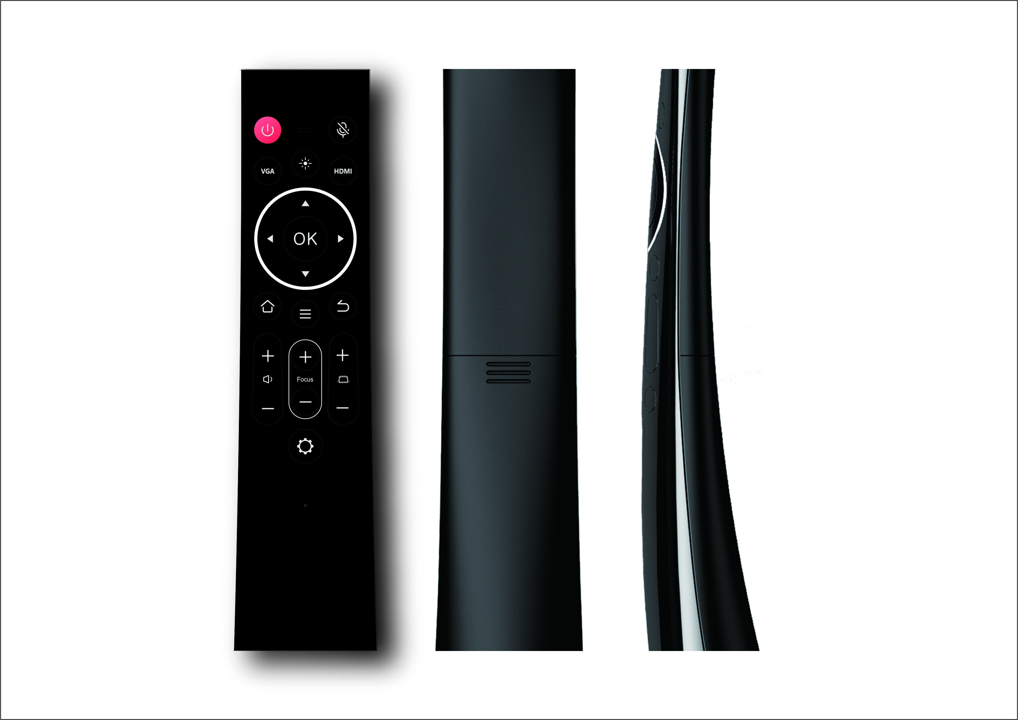 Customized Infrared Universal Smart TV Remote Appropriate Size High Sensitivity