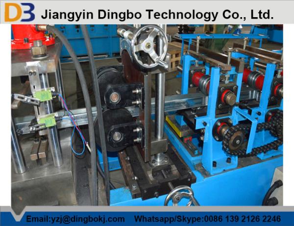 Quality 13-15 rows Rollers 18-20Mpa C Purlin Roll Forming Machine Electric Control System for sale