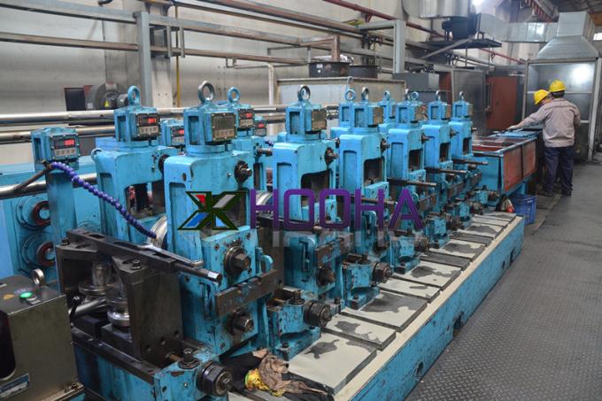 Horizontal ERW Steel Tube Mill Pipe Making Machine Easy To Operation