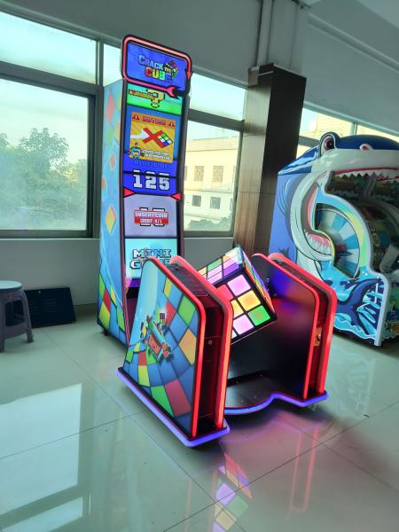 Quality Playfun coin operated arcade games redemption tickets games Crack cube for sale