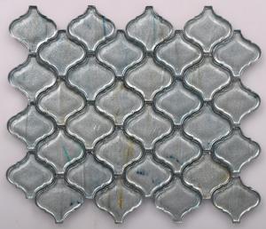 China Rose Latest Iridescent Series Glass Mosaic wholesale